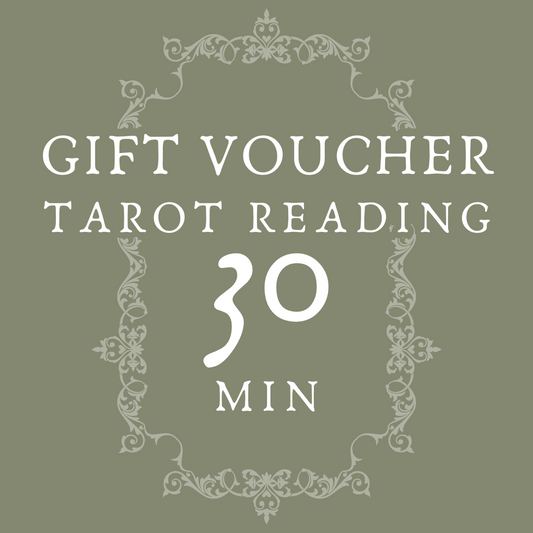 GIFT VOUCHER (e-voucher) for a 30 minute tarot reading