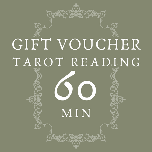 GIFT VOUCHER (e-voucher) for a 60 minute tarot reading