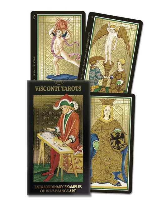 VISCONTI TAROT. LUXURY GOLD IMPRESSIONS